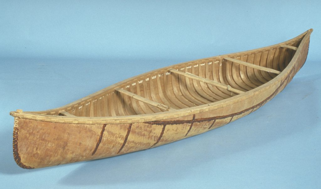 Des canots d’écorce – Une tradition très ancienne